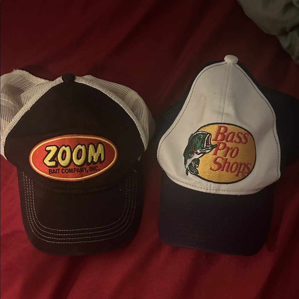 Bass Pro Shops Navy and White Cap
